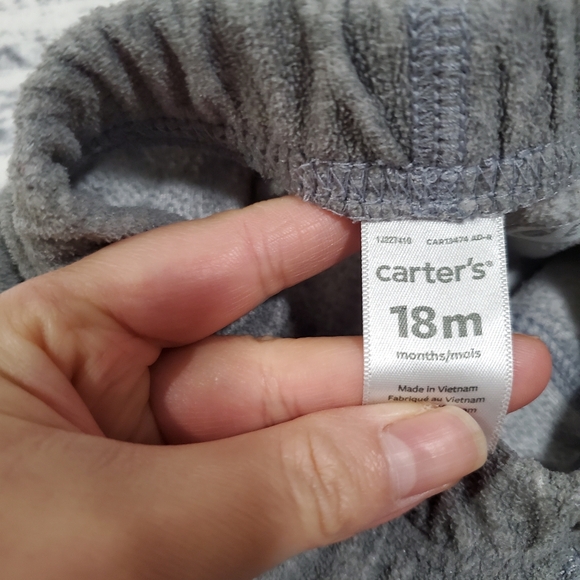 Toddler fleece pants 18-24m, 2 pair lot - Picture 3 of 3